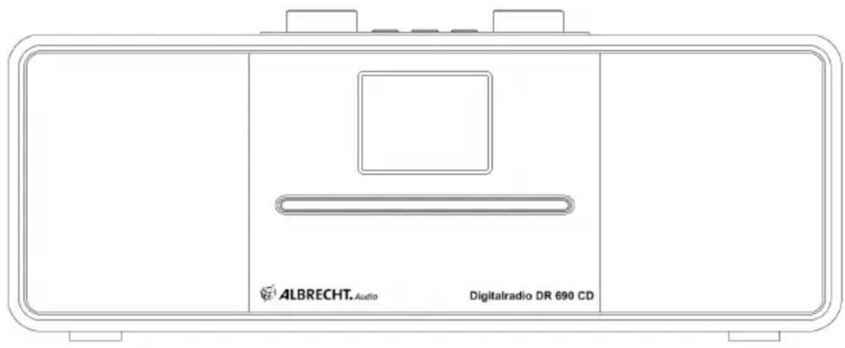 MOULINEX DR 690 - .Overview of DR 690 CD radio - 1