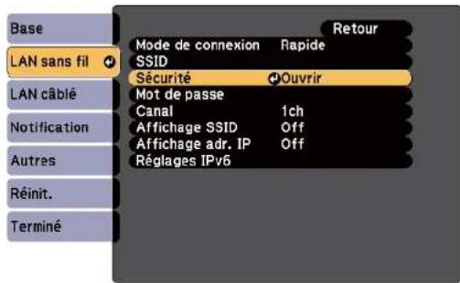 EPSON EBW49 - Projection sur réseau sans fil - 3
