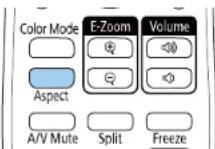 EPSON EBW49 - Modifier le rapport d'aspect de l'image - 1