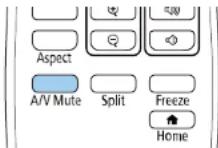 EPSON EBW49 - Désactiver l'image et le son temporairement - 2