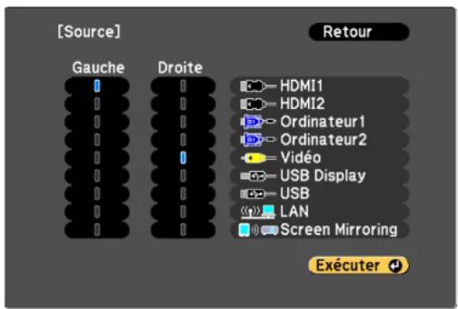 EPSON EBW49 - Projection simultanée de deux images - 1