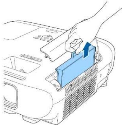 EPSON EBW49 - Maintenance du filtre à air et des grilles d'aération - 2