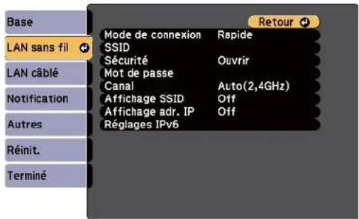 EPSON EBW49 - Projection sur réseau sans fil - 2