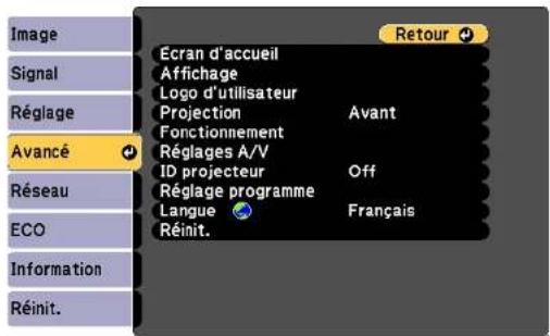 EPSON EBW49 - Modes de projection - 1
