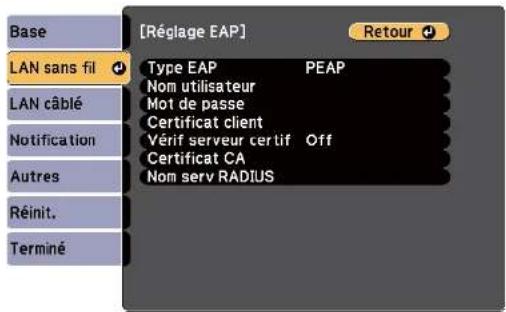 EPSON EBW49 - Projection sur réseau sans fil - 1
