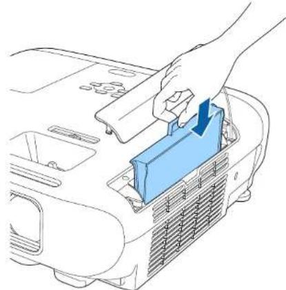 EPSON EBW49 - Maintenance du filtre à air et des grilles d'aération - 1