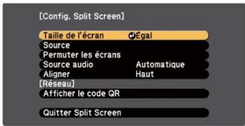 EPSON EBW49 - Projection simultanée de deux images - 5