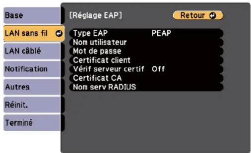 EPSON EBW49 - Projection sur réseau sans fil - 1