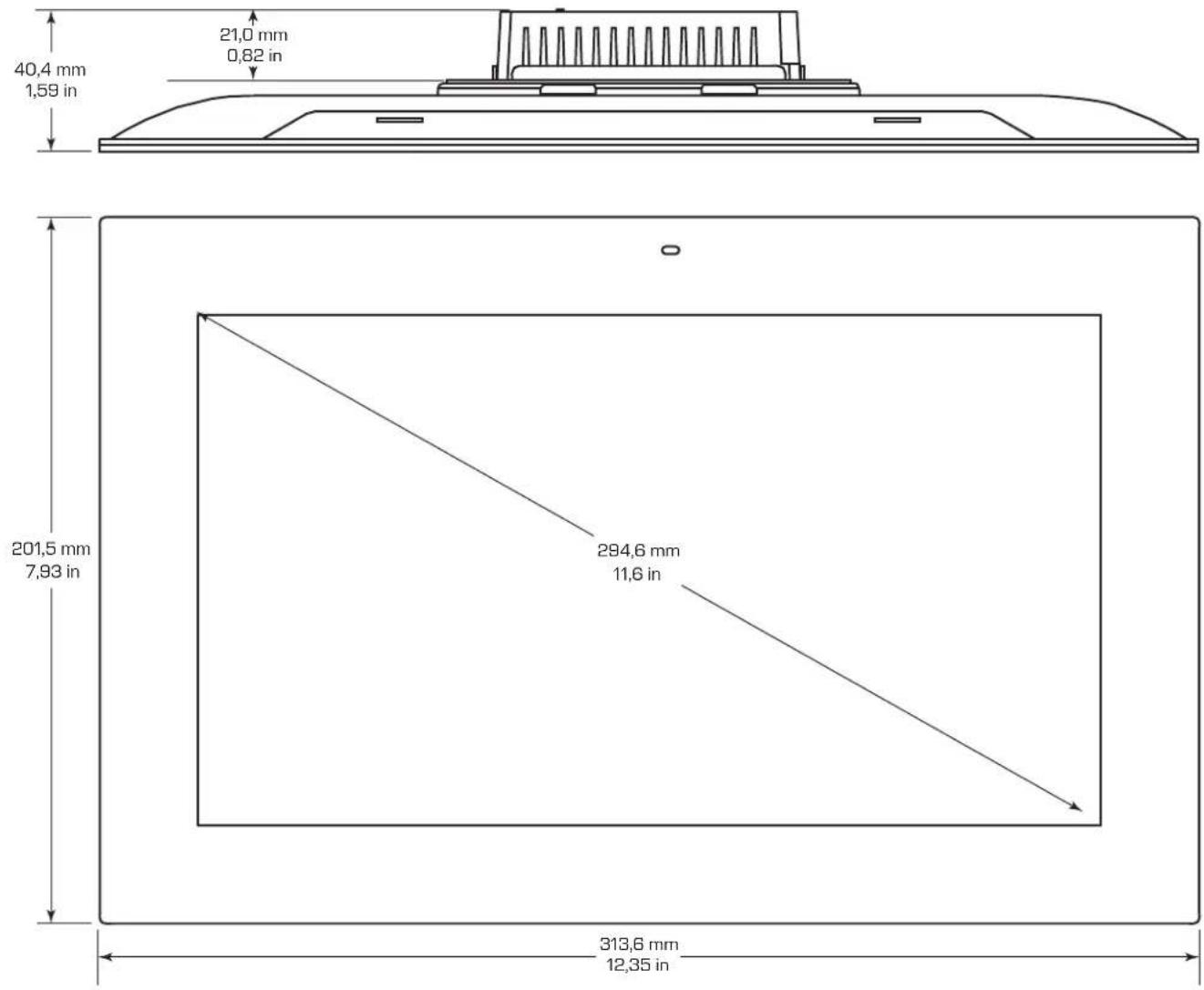 QSC TSC116wG2 - Dimensions - 3