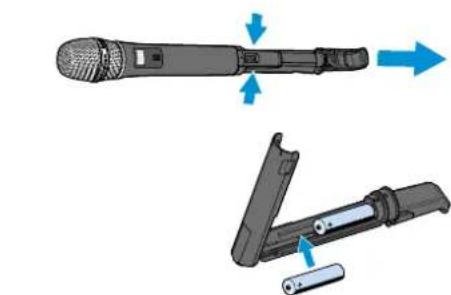 SENNHEISER SKMS D1 - Changer la tete de micro - 1