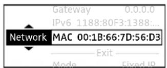 SENNHEISER SKMS D1 - Afficher l'adresse IPv6 - 2