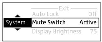SENNHEISER SKMS D1 - Activer/désactiver le commutateur MUTE de l'émetteur - 1