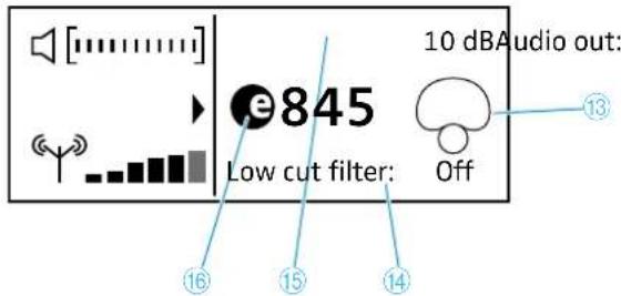 SENNHEISER SKMS D1 - Affichage standard avancé - 1