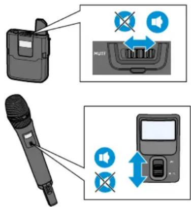 SENNHEISER SKMS D1 - Vérifier le niveau du signal radio - 4