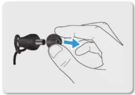 SENNHEISER MOMENTUM InEar Wireless Black - Changer les embouts d'oreille - 1