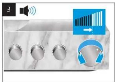 SENNHEISER HE 1 - Régler le niveau de signal des entrée audio INPUT - 3