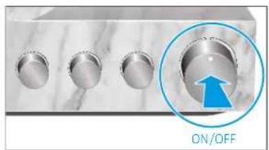 SENNHEISER HE 1 - Bouton marche/arrêt et potentiamètre de volume - 1