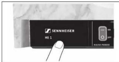 SENNHEISER HE 1 - Plaque signalétique et homologations - 1