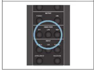 SENNHEISER HE 1 - Utiliser la fonction crossfeed - 2