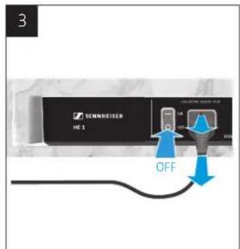 SENNHEISER HE 1 - Transport du HE 1 - 4