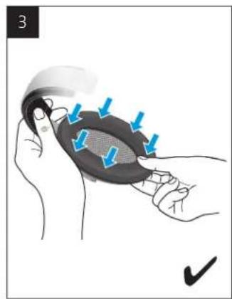 SENNHEISER HE 1 - Remplacer les coussinets d'oreille - 3