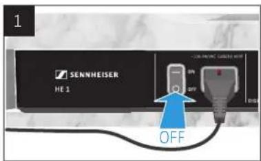 SENNHEISER HE 1 - Calibrer les composants mécaniques - 1