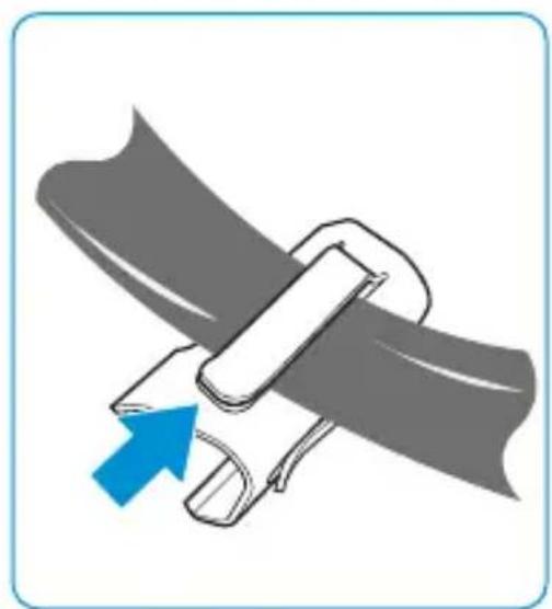 SENNHEISER HMEC 2621 - Gürtelclip anbringen - 1