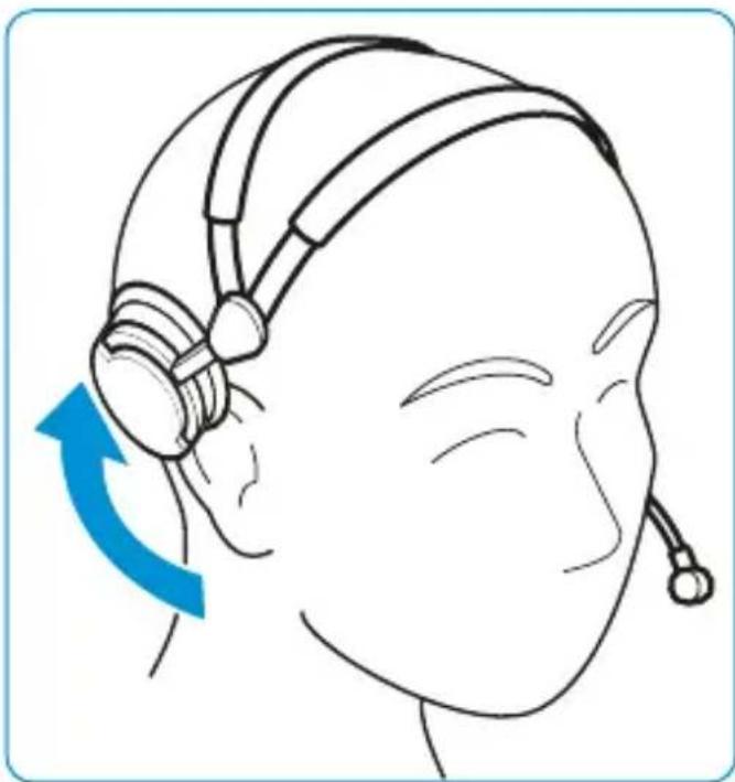 SENNHEISER HMEC 2621 - Oreillette relevable - 1