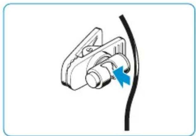 SENNHEISER HMEC 2621 - Kabelklemme anbringen - 1