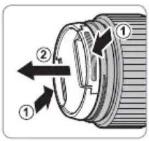 FUJIFILM GF80mmF1.7 R WR - Retrait des bouchons - 1