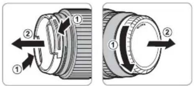 FUJIFILM GF80mmF1.7 R WR - カメラへの取り付け方 - 1