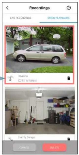 SWANN SWIFISPOTCAM - AFFICHAGE DES ENREGISTREMENTS MANUELS ET ENREGISTRÉS - 4