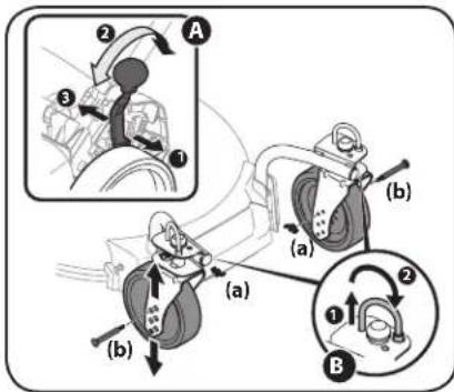 REMINGTON RM310 - Rear Wheel/Caster Wheels - 1