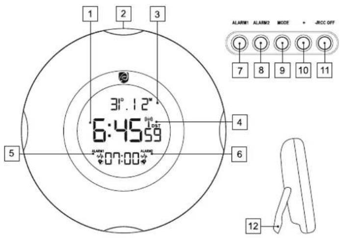 AURIOL IAN 314815 - Placing the clock securely - 3