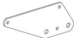 BOSE ArenaMatch AM80 - Pullback Bracket (AMPULL) - 1