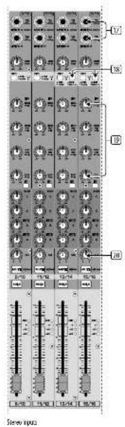 BEHRINGER Xenyx UFX1604 - XENYX UFX1604 Controls - 2