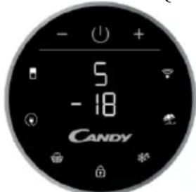 CANDY CMNG 7184 ANN - RUND DISPLAY (OM DET FINNS) - 1