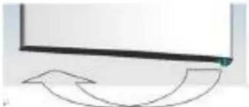 CANDY CMDDS 5142SN - INVERSER L'OUVERTURE DE LA PORTE - 8