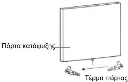CANDY CMCL 4142WN - Αντιστροφή ανοίγματος πόρτας - 6