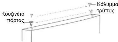 CANDY CMCL 4142WN - Αντιστροφή ανοίγματος πόρτας - 11