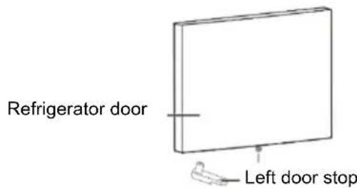 CANDY CMCL 4142WN - Reversing the Door Swing - 10
