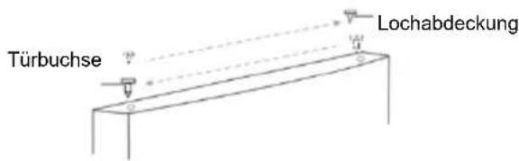 CANDY CMCL 4142WN - Umkehren des Türanschlags - 11