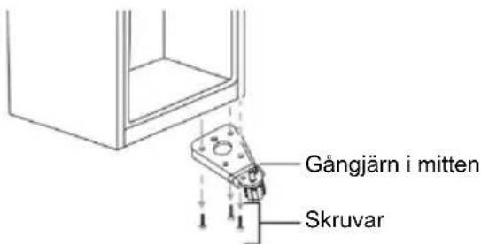 CANDY CMCL 4142WN - Vända på dörren så den öppnar åt andra hållet - 3