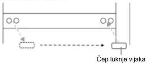 CANDY CMCL 4142WN - Sprememba smeri odpiranja vrat - 8