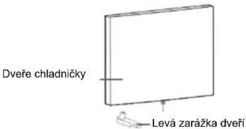 CANDY CMCL 4142WN - Obrácení směru otevírání dveří - 10