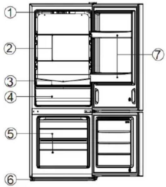 CANDY CMCL 4142WN - Brez freona - 1