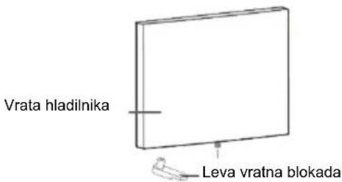 CANDY CMCL 4142WN - Sprememba smeri odpiranja vrat - 10