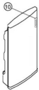 CANDY CHTOP 482WN - Changing the reversible door - 3