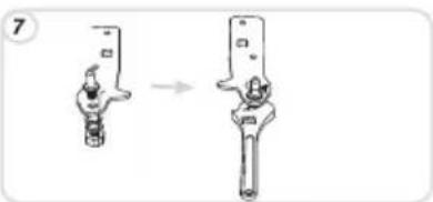 CANDY CCFET 6182WH - REVERSIBILITY OF THE DOOR (ELECTRONIC) - 11