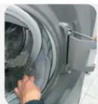 CANDY CSS128TE11 - BISAGRA TIPO 2 HERRAMIENTAS:LLAVETORX 25,LLAVE DETUBO7FLEXIBLE - 8